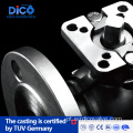 DIN PN16-40 Aço Inoxidável ISO5211 Flange Flange Válvula